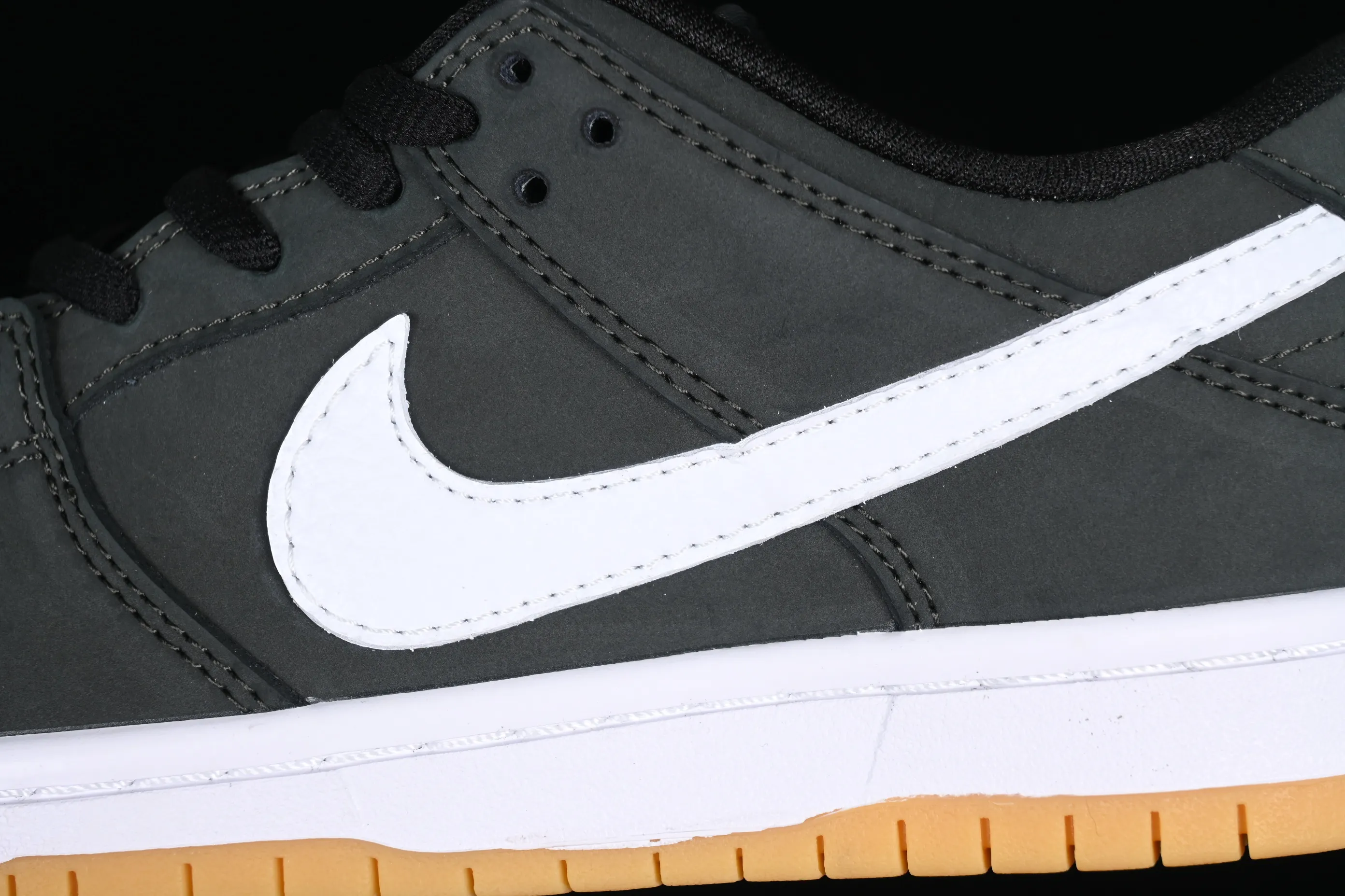 All categories Nk SB Dunk series Nk SB Dunk Low low-top sneakers F version Nk SB Dunk Low Pro ISO raw rubber black and white Dunk series retro low-top casual sports skateboard shoes CD2563-001